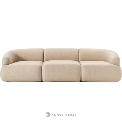 Beige design modulaarinen sohva (sofia) 277cm