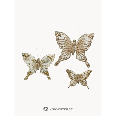 Decorative pendant butterflies 3 pcs butterflies (kaemingk) intact