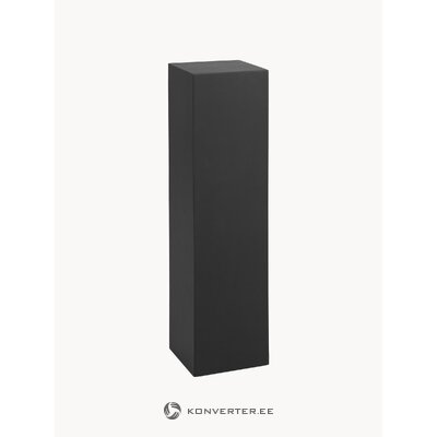 Black solid wood pedestal like (ellos) with beauty flaws