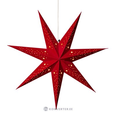 Valgustusdekoor Star Red (Konstsmide)