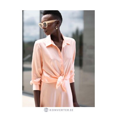 Zīda sieviešu blūze pure (bel cashmere) s