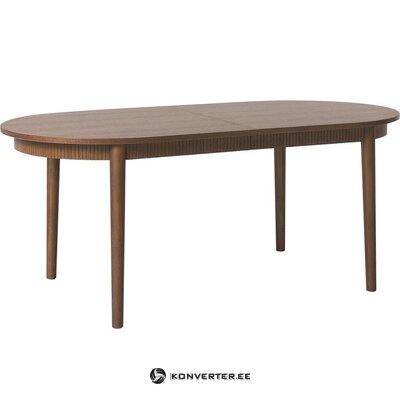 Tumepruun pikendatav söögilaud (calary) 92x180-230 iluvead