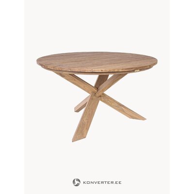 Обеденный стол из цельного дерева Rift (bizzotto) не поврежден