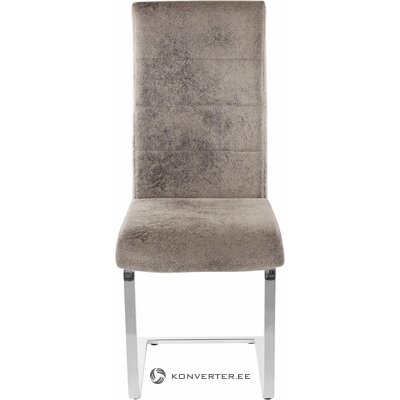 Antique gray soft dining chair (cozy)