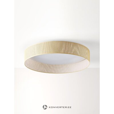 Beige led ceiling light (helen) for a whole year