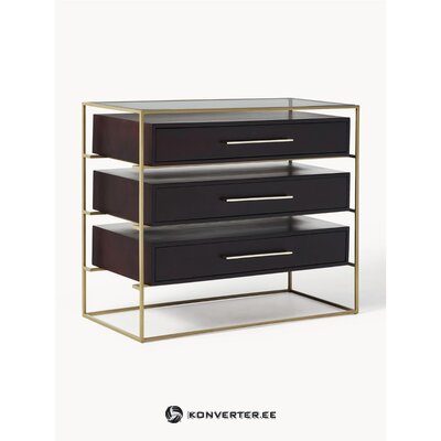 Brown Design Chest of Drawers (Lyle)