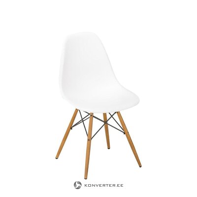 White-light brown chair dsw (della chiara) intact, in box