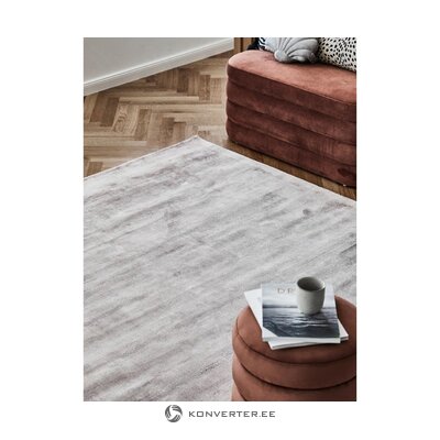 Greyish beige viscose carpet (jane) 80x150cm intact, in a box