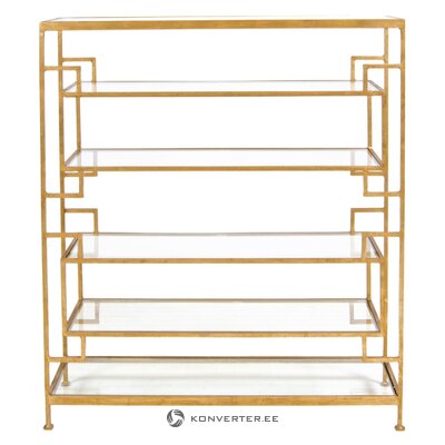 Shelf with gold frame (doris)