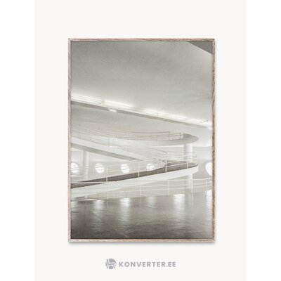 Sienas plakāts &quot;poetical concrete 01&quot; (paper collective)