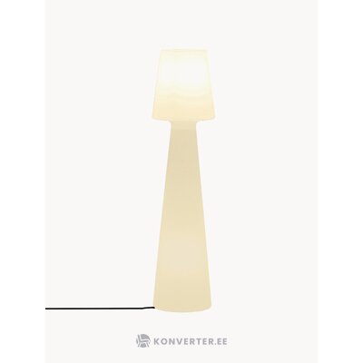 Valkoinen ulkokäyttöön tarkoitettu LED-lattiavalaisin lola (newgarden)