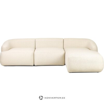 Šviesiai smėlio spalvos dizaino modulinė sofa (sofija) nepažeista, dėžutėje