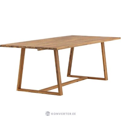 Brūni masīvkoka dārza ēdamgaldi (venture design)