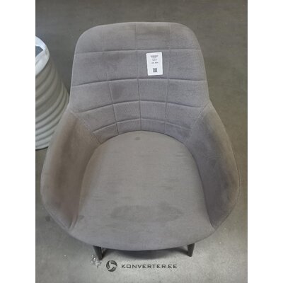 Gray decorative armchair (mara)