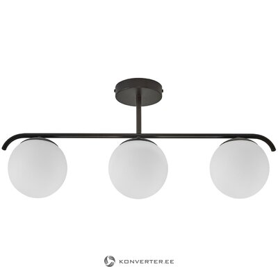 Black and white ceiling light grant (nordlux) with cosmetic defects., hall sample