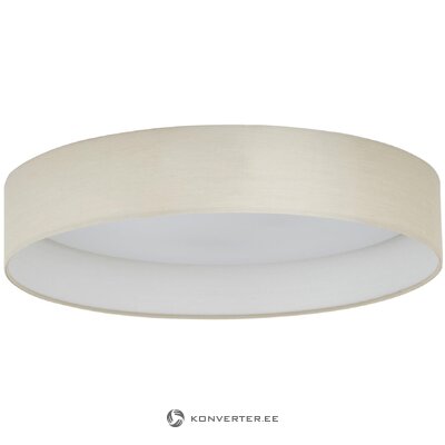 Beige ceiling light (manila) with cosmetic flaws, hall sample
