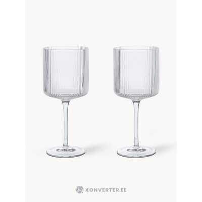 Viinilasi aaltoileva (ferm living) 2 kpl