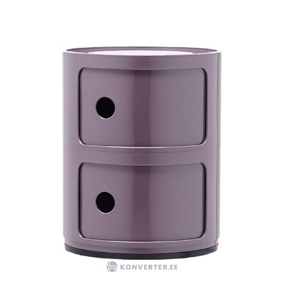 Dizaina naktsgaldiņa komplekts (kartell) (vesels, kastē)