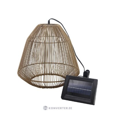 Ar saules enerģiju darbināma LED piekaramā lampa Maya (Lumisky) ar defektu