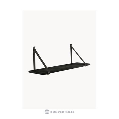Melns sienas plaukts forno (house nordic) ar nelieliem kosmētiskiem defektiem