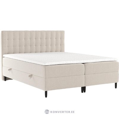 Vaaleanbeige mannermainen sänky Divine (Johnson-tyylinen) 160x200