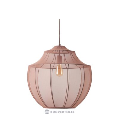 Rozā kulonu lampa (beau) ar trūkumiem