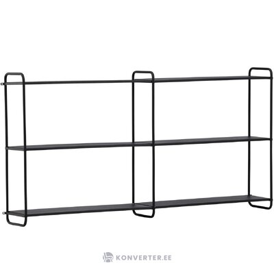 Black wall shelf lyon (venture design)