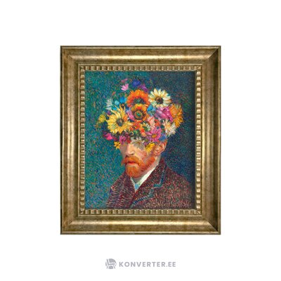Seinapilt van gogh self portrait (orange wallz)