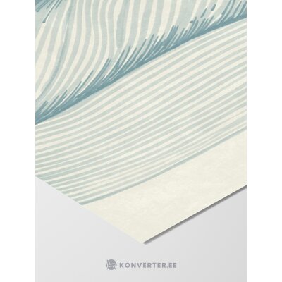 Plakat ocean in lines 02 (poster & frame)
