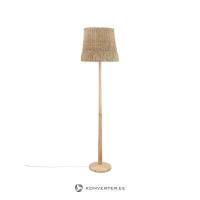 Woven design floor lamp ratto (bloomingville) complete, hall sample