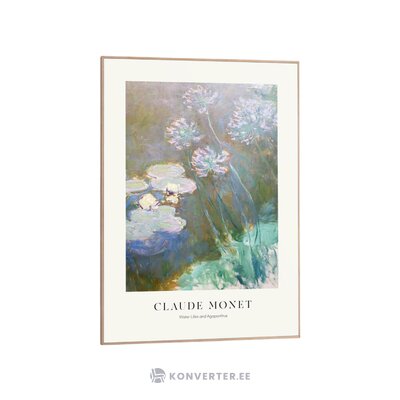 Seinapilt (Monet Waterlilies I) 50x70