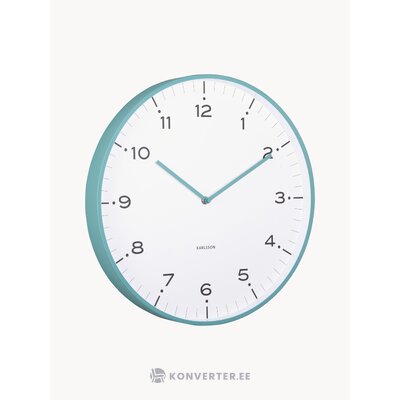 Wall clock (circus rings) with a cosmetic defect