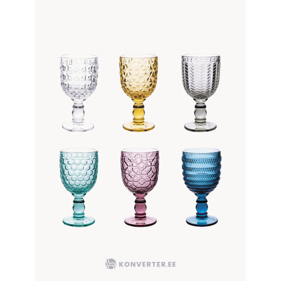 Wine glasses (goblet) 6pcs