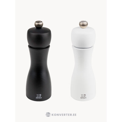 Salt and pepper mill (Tahitian duo)