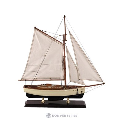 Decorative vessel (1930s classic yacht)