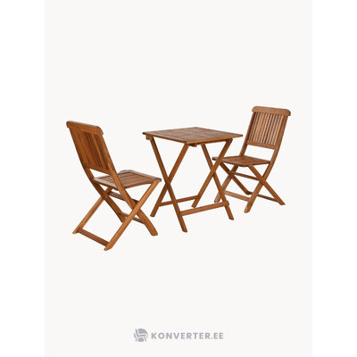Aiamööblikomplekt 3-Osaline (Folding)
