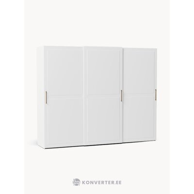 White sliding door wardrobe (charlotte)