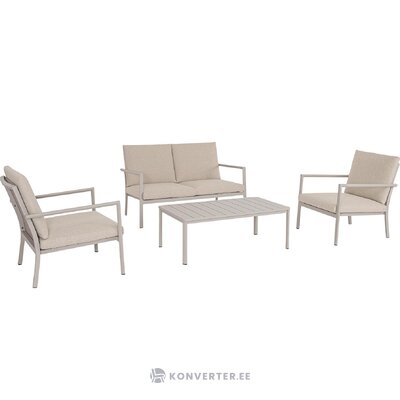 Garden furniture set 4-piece Konnor (bizzotto)