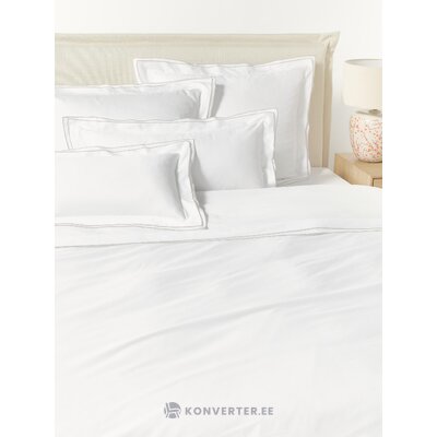White cotton duvet cover carlotta 135x200