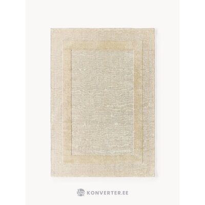 Beige patterned cotton rug (dania)160x230