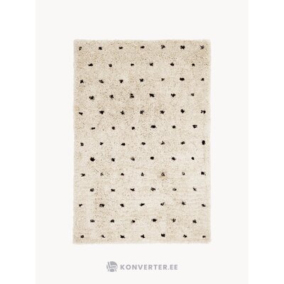 Beige fluffy carpet (ayana)120x180