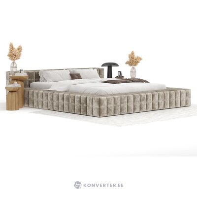 Кровать Nessino темно-бежевого цвета (в стиле Johnson), 140x200 см