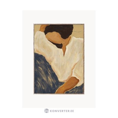 Настенный постер мечты (коллективный на бумаге) 50х70 с изъянами.