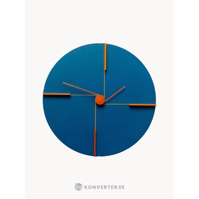 Zils sienas pulkstenis felice (neapstrādāts dizains) ar kosmētiskiem defektiem.