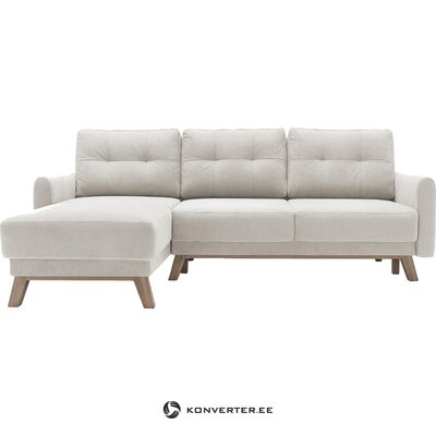 Dizaino kampinė sofa balio (bobochic paris) su grožio trūkumu