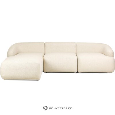 Light beige design modular sofa (sofia) intact