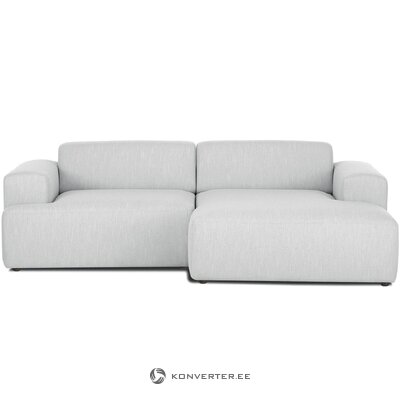 Серый модульный угловой диван (мелва) 240см цел