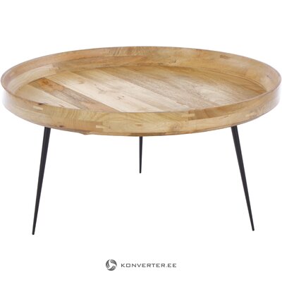 Solid wood sofa table bowl (mater) intact