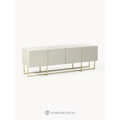 Gaiši bēšs TV statīvs (joe) ar kosmētiskiem defektiem