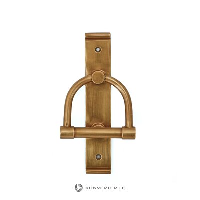 Brass door knocker brass (adamsbro) intact